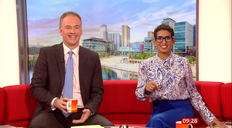 The BBC Breakfast host enjoys poking fun at the celebrity chef