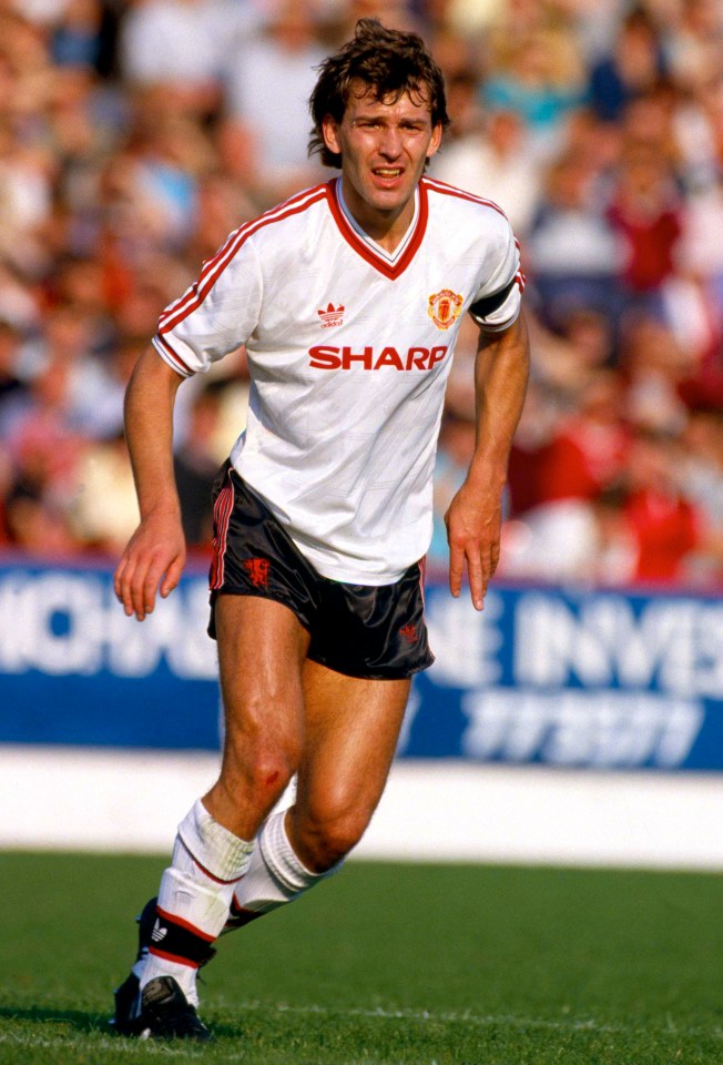 Robson is regarded as one of Manchester Unnited's best ever midfielders and also represented England