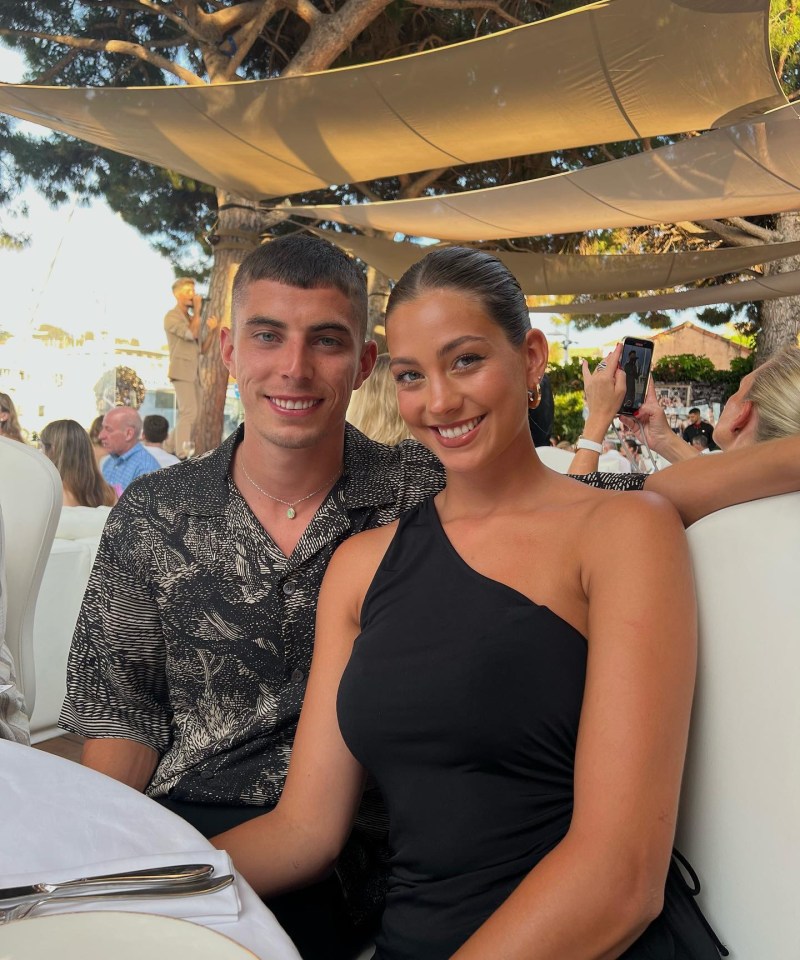 Kai Havertz has spoken about the pressure that football has placed on his relationship with Sophia Weber