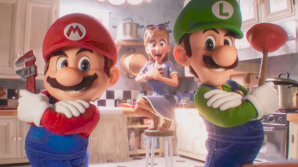 You can watch The Super Mario Movie in cinemas from the 5th of April