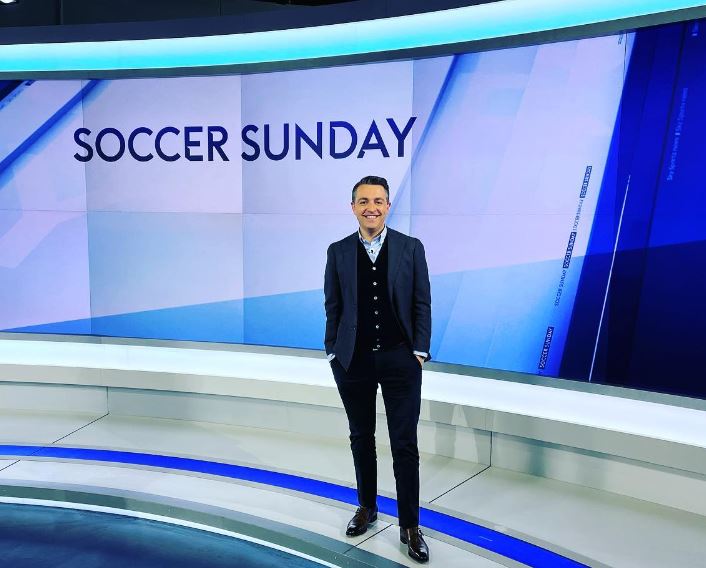 Julian Warren has worked as the presenter on Soccer Saturday before