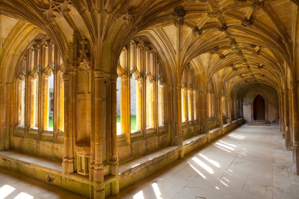 you can rent a timber-framed National Trust cottage at Lacock Abbey