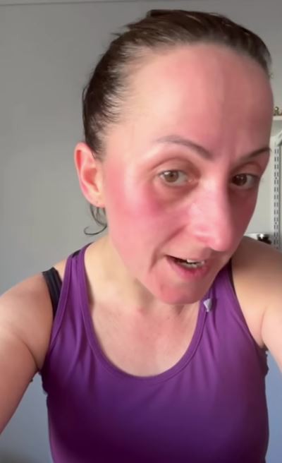 EastEnders Natalie Cassidy looks slimmer than ever as she reveals beetroot face after sweaty training session for marathon,