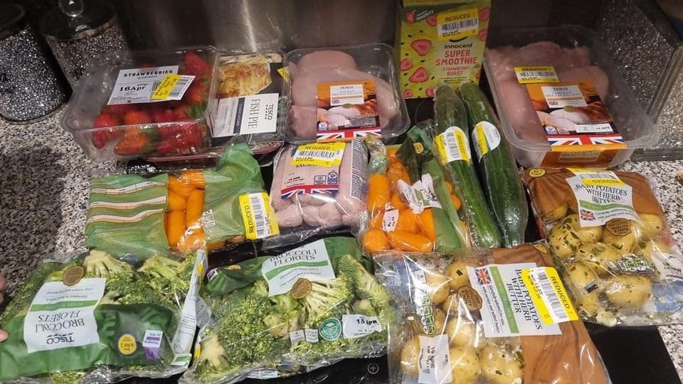 The mum revealed how she bagged an entire week's worth of dinner