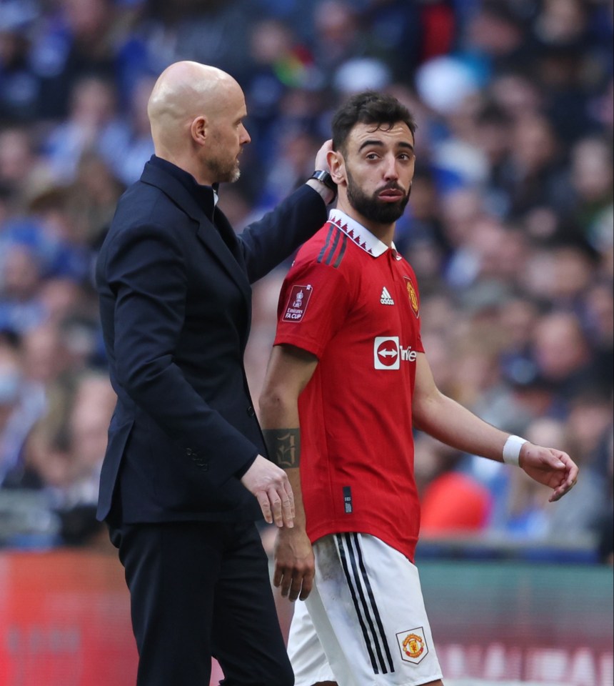 Bruno Fernandes has provided Erik ten Hag with a huge boost