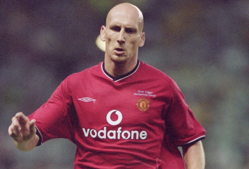 Jaap Stam performed a wrestling move on an ex-Man Utd physio at Gary Neville's party