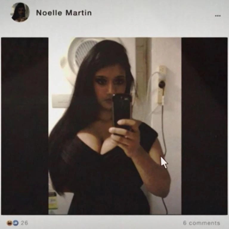 Noelle said her work, family and relationships were impacted by the sick pictures