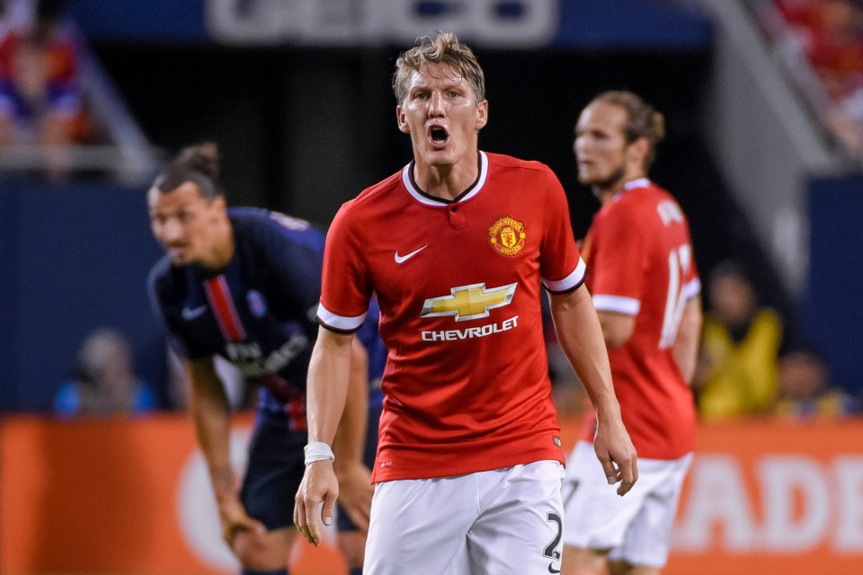 German legend Schweinsteiger played for Man Utd between 2015-17