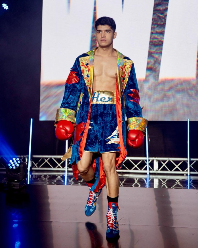 Alex Wassabi has been victorious in the boxing ring before