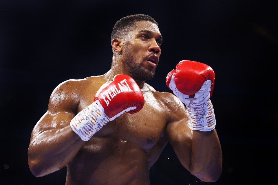 Anthony Joshua is rated number three