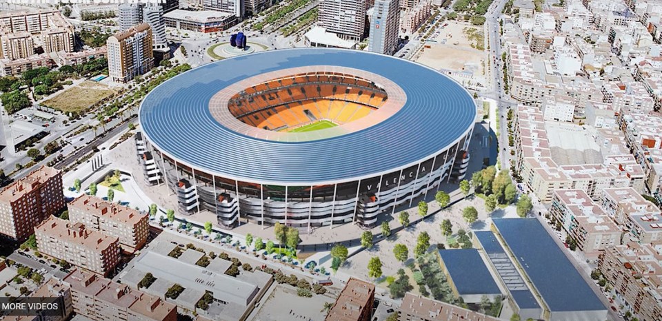 Valencia's proposed 80,000-seater stadium was meant to look like this