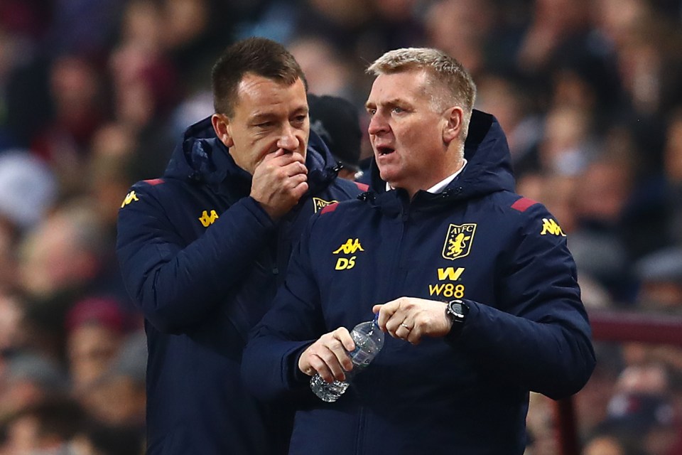 Dean Smith has been joined by John Terry at Leicester