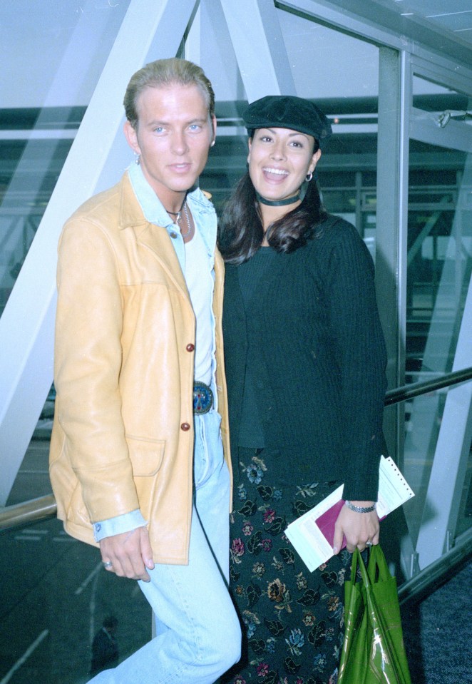 Mel, with Bros singer Matt Goss, said: 'I was so worried about him being jealous of me’