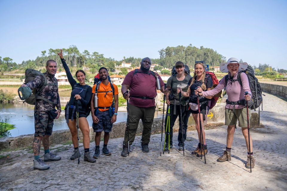 Vicky with her Pilgrimage co-stars