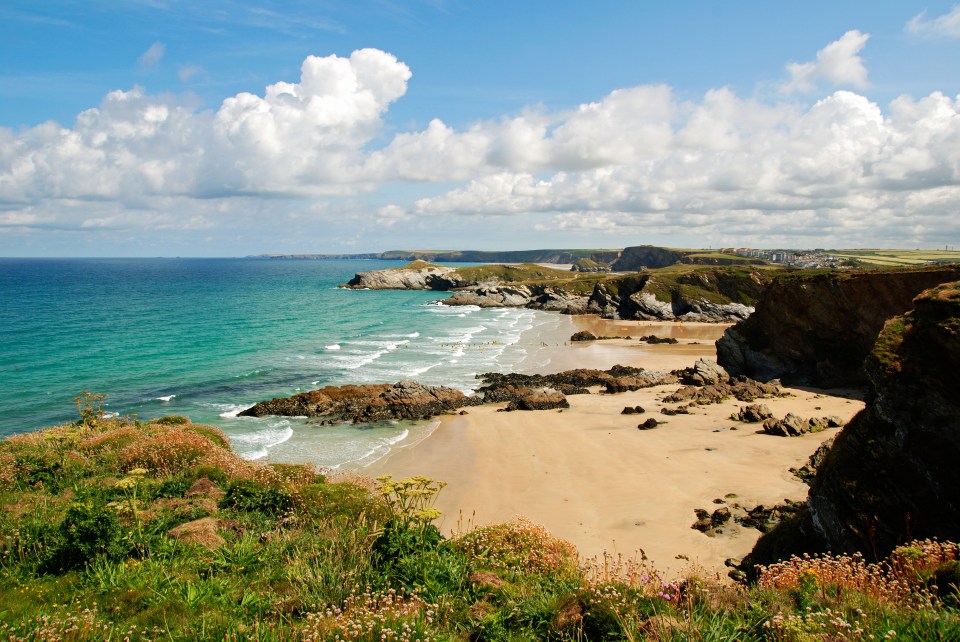 A beach bar in the UK has been compared to Ibiza