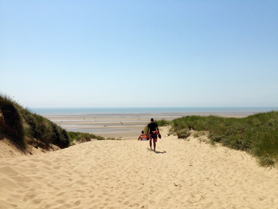 Camber Sands has miles of beautiful sandy beaches