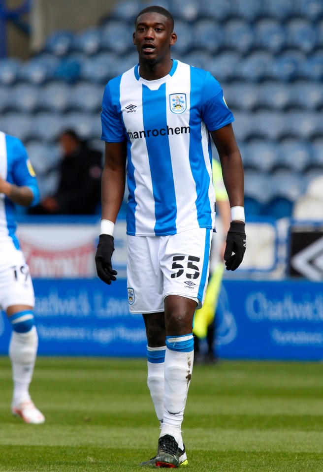 Sanogo had a brief spell with Huddersfield in the Championship in 2021