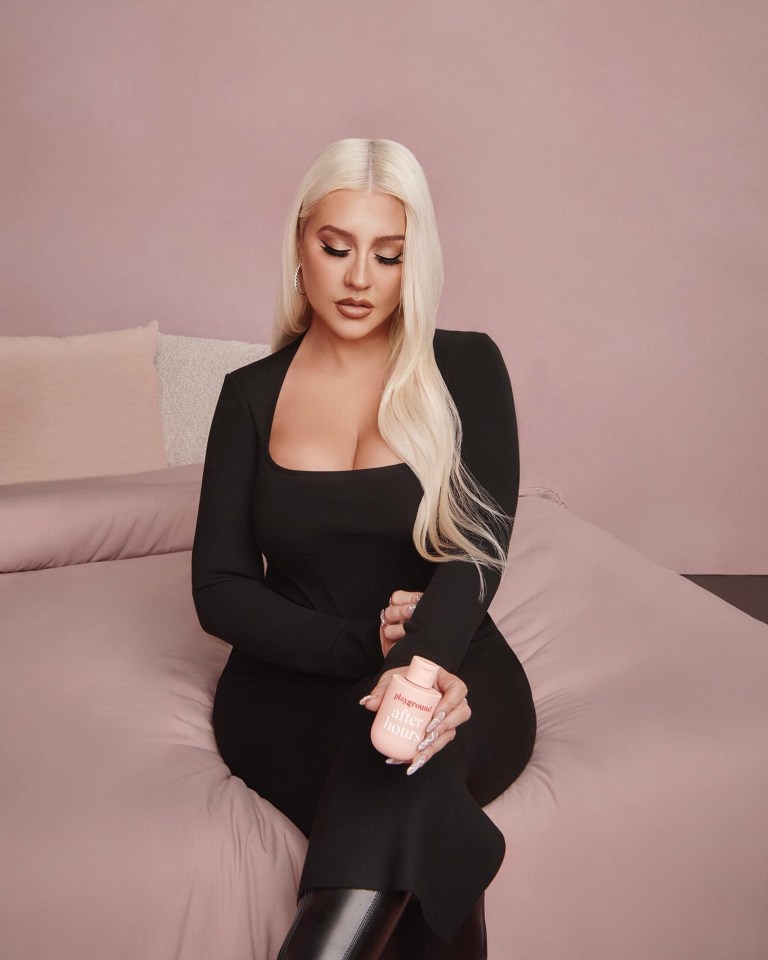 Christina Aguilera is promoting new 'vegan sexual wellness brand' Playground