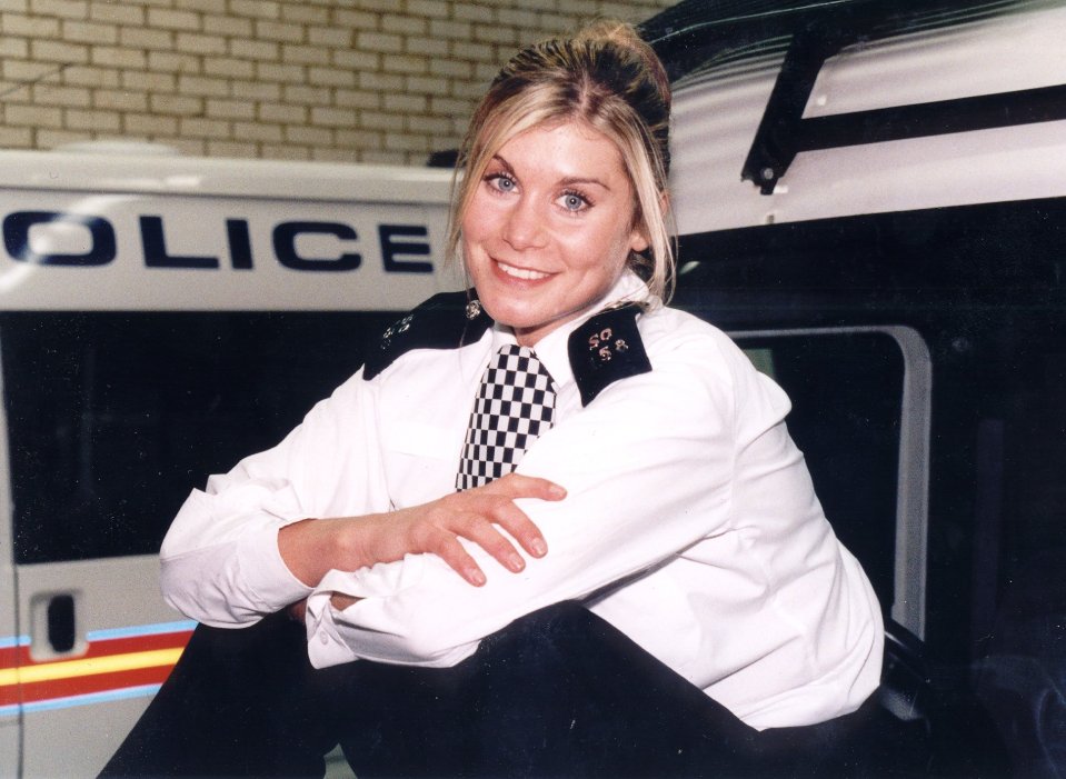 Kim Tiddy took on the role of PC Honey Harman