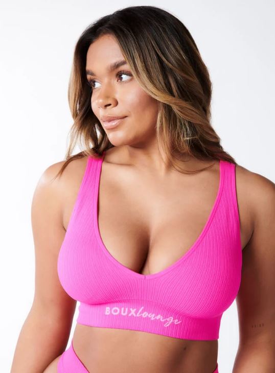 This bra is available in three colours, and costs £18