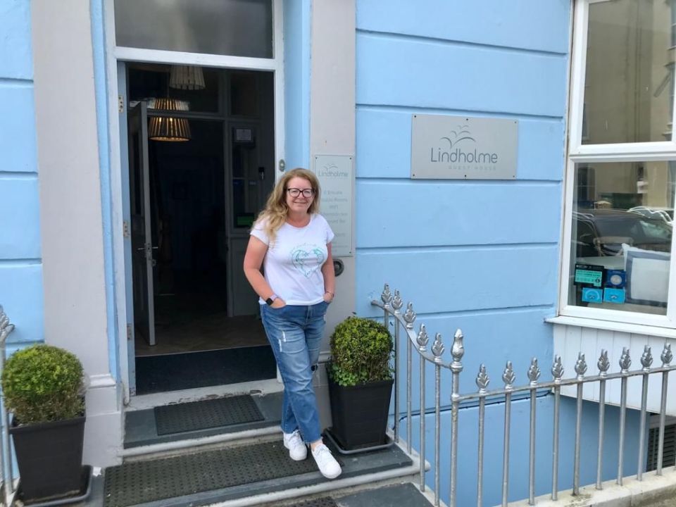 Rachel Thompson, who owns Lindholme Guest House, said the town in a 'brilliant holiday destination'