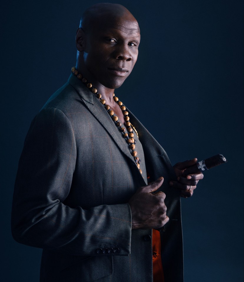 Chris Eubank reckoned the dark was going to bring him 'peace'