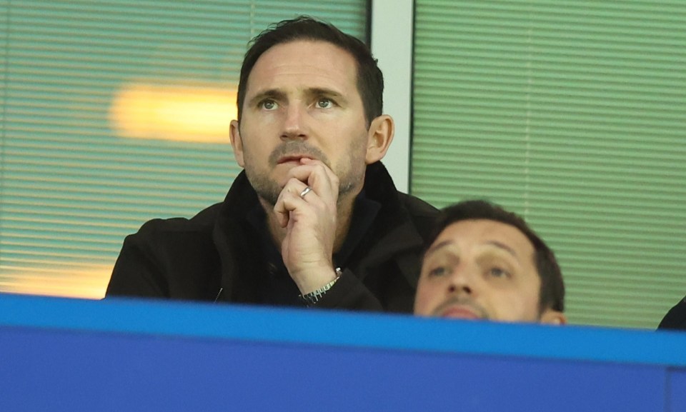 Fraank Lampard was back at the Bridge for the Liverpool clash