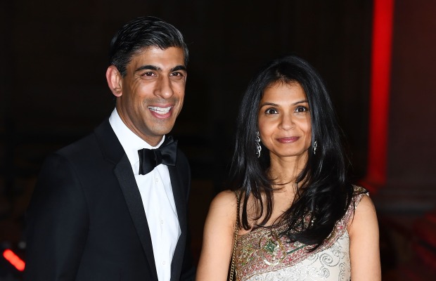 Rishi Sunak and his wife Akshatha Murty