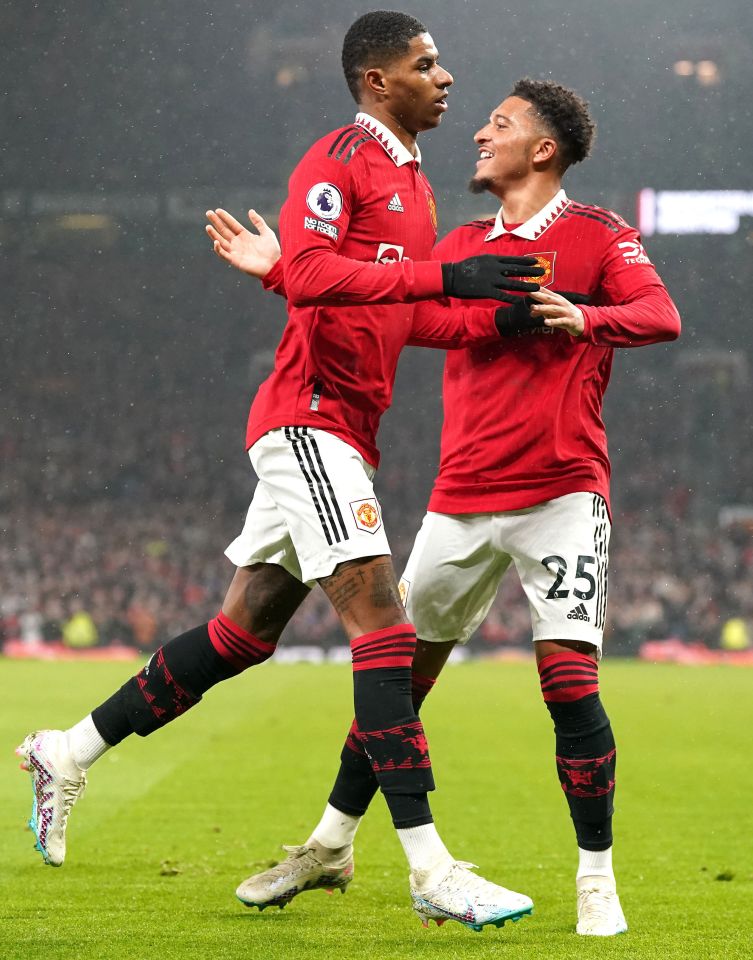 Marcus Rashford was back on the scoresheet