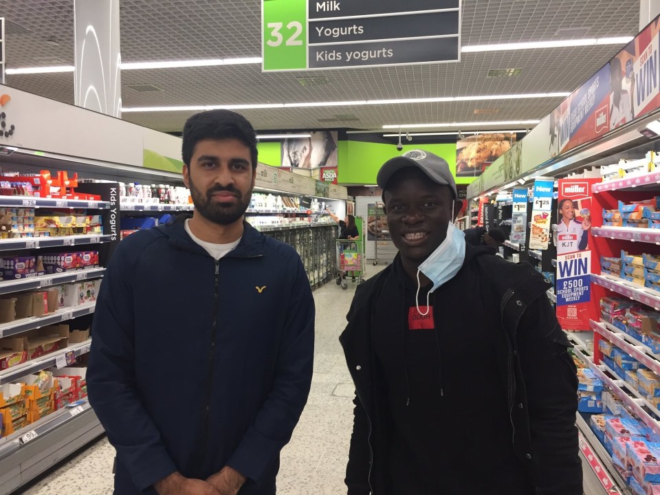 Kante was once spotted by a fan shopping in Asda