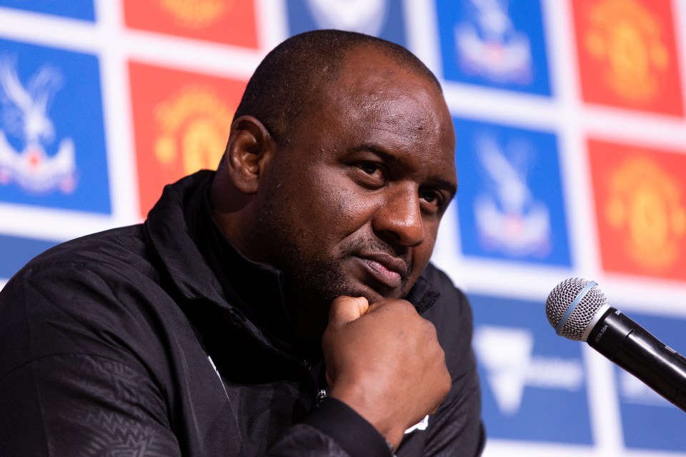 Patrick Vieira poses as a favourite to take over at Nottingham Forest