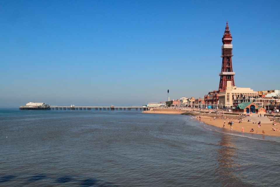 Blackpool North beach is also deemed too dangerous to swim in