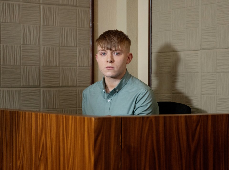 The youngster, who is played by Paddy Bever, was sentenced in February and hasn't been seen since