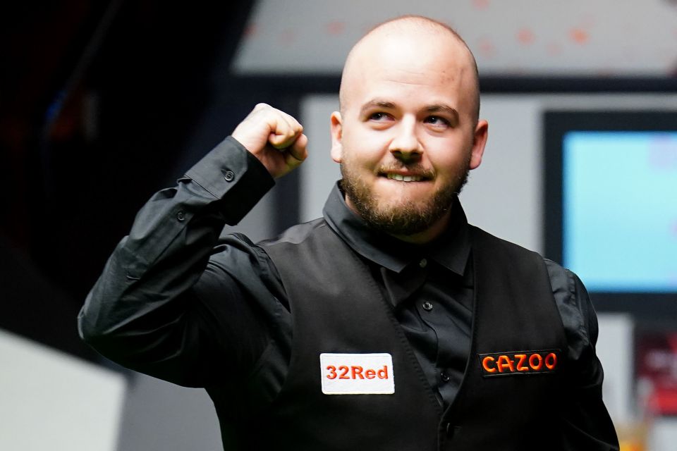 Luca Brecel has been starring at the Crucible