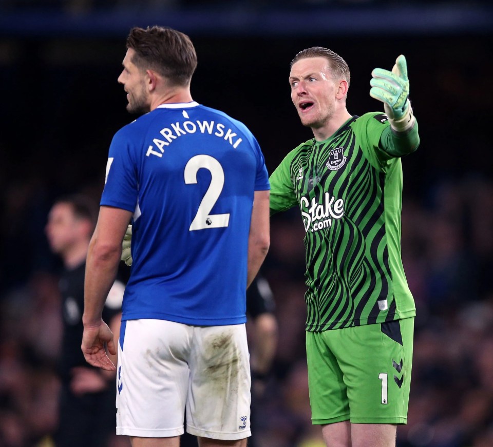 James Tarkowski and Jordan Pickford will need to be in fine form to help Everton stay up