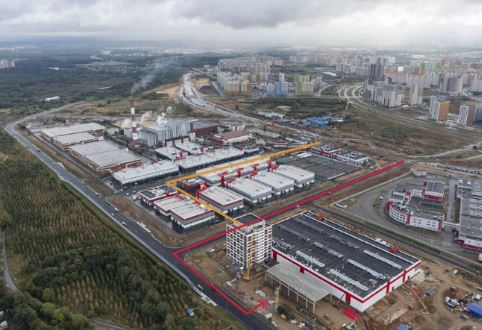 The Rudnevo industrial park, which the drone was said to be heading to