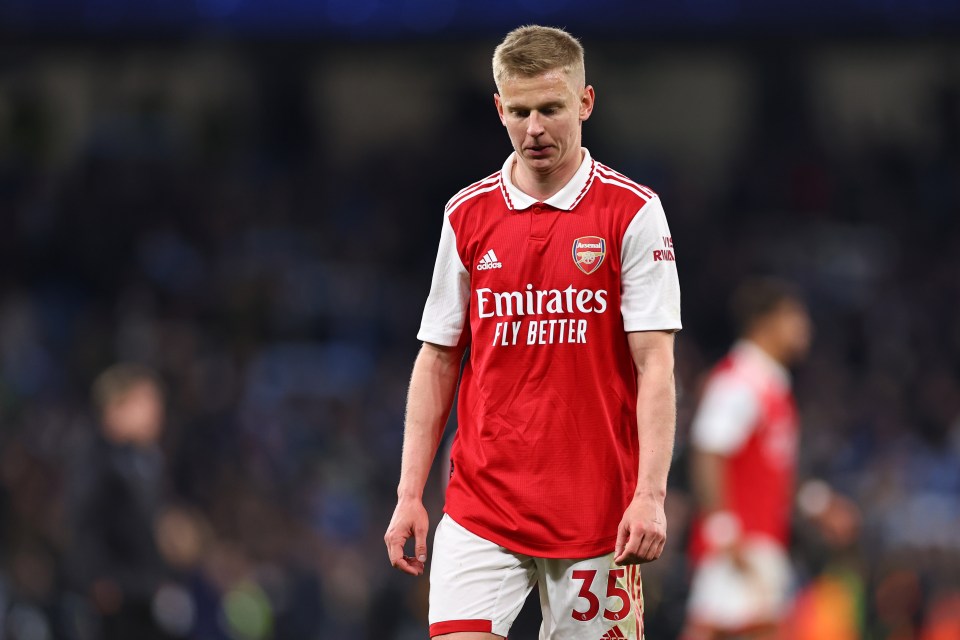 Oleksandr Zinchenko was found wanting on his old stomping ground