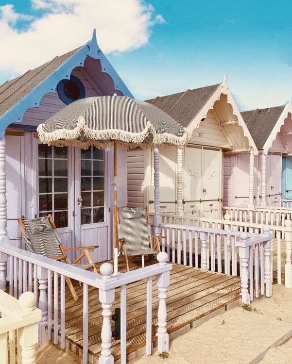 Kate’s beach huts start from just £65 a day