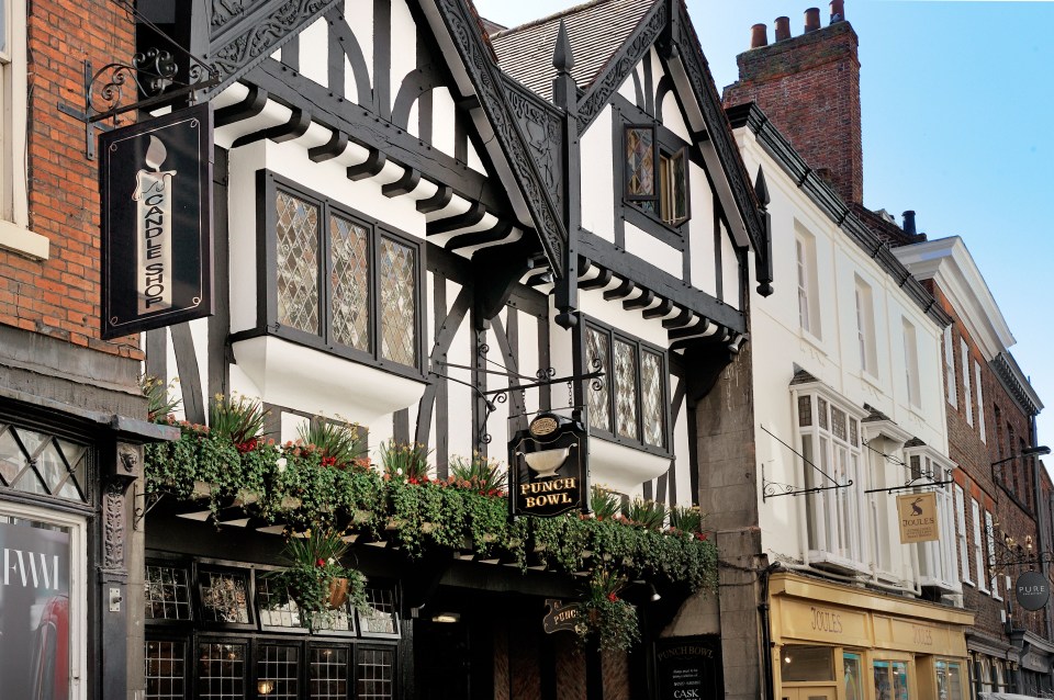 Punch Bowl Public House, Stonegate, York, Yorkshire