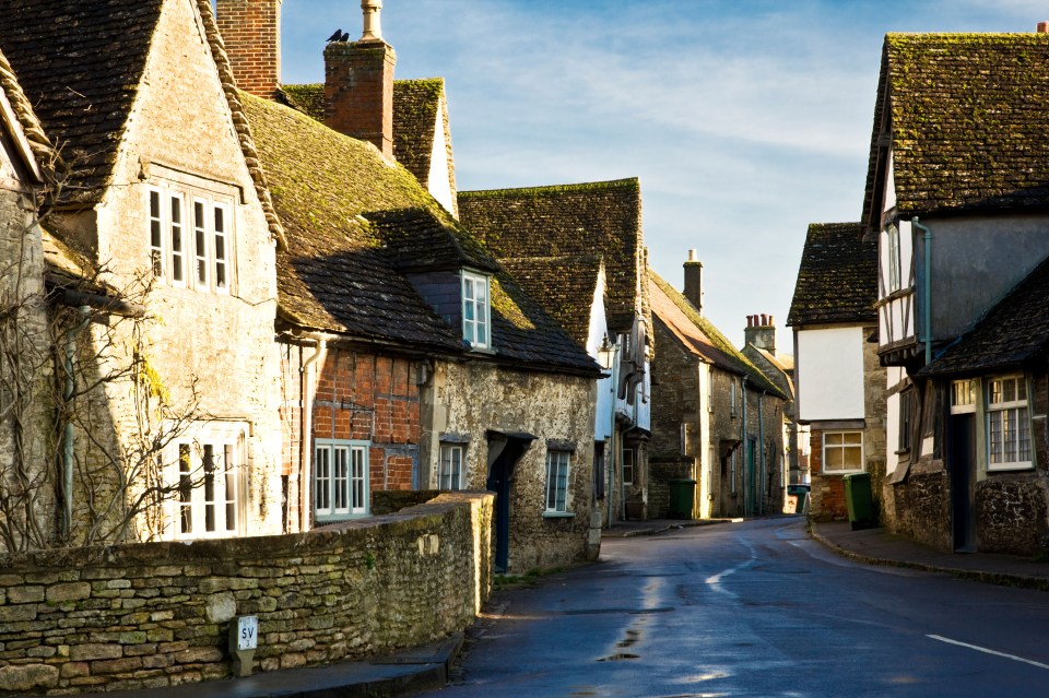 Lacock is on the edge of the Cotswolds in Wiltshire