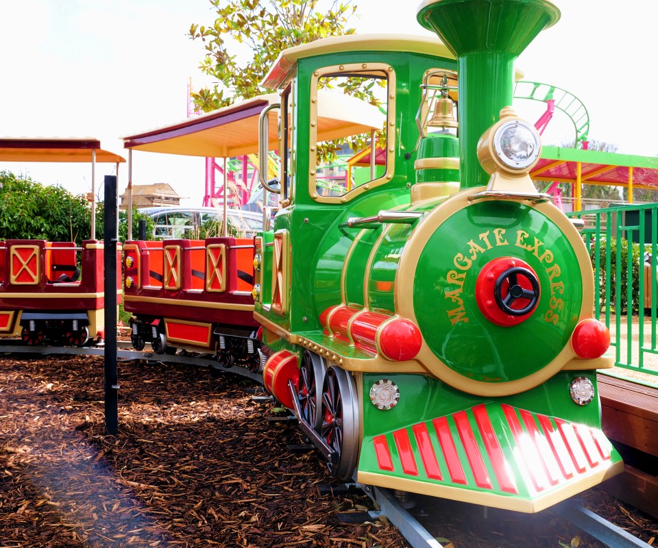 Kids will love the Margate Express train