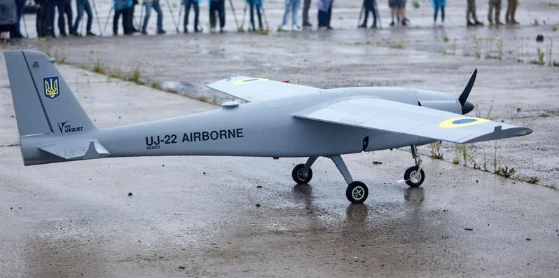 The drone used in the alleged attack was a UJ-22