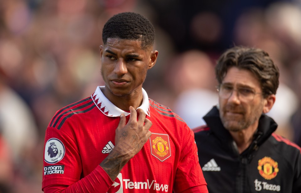 Rashford is set to miss a number of vital games for Man Utd