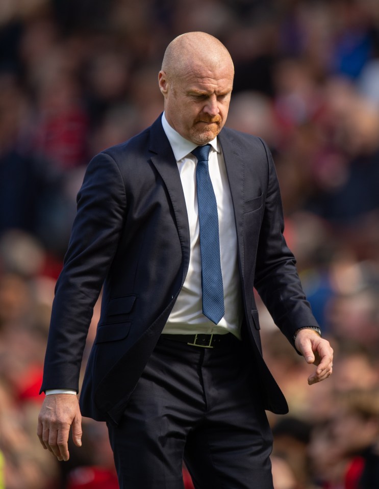 Sean Dyche is back in management at Everton after leaving Burnley a year ago