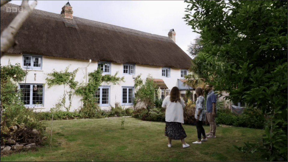 The lovely home in Dalwood, East Devon, had four bedrooms and a large south-facing garden. It also had a summer house and a studio space