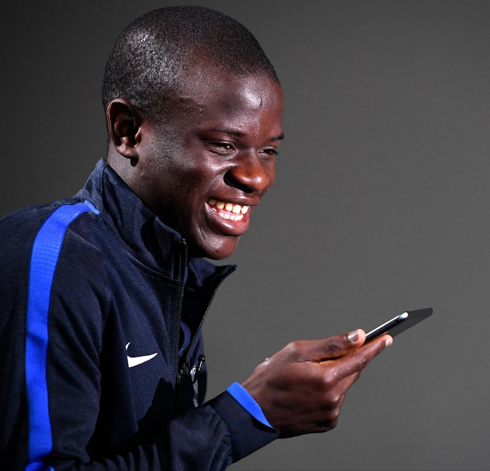 According to his team-mate Kai Havertz, Kante has had the same phone for 10 years