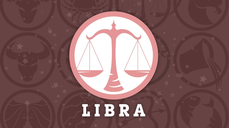 a libra sign is surrounded by other zodiac signs