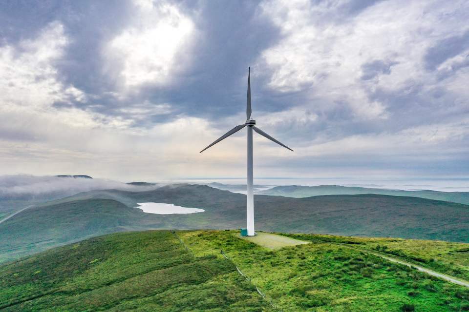 Energy bills include £80 to switch wind turbines OFF when they generate too much power