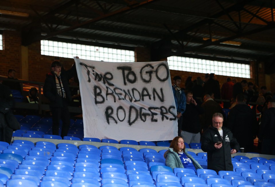 Fans called for Rodgers to be sacked