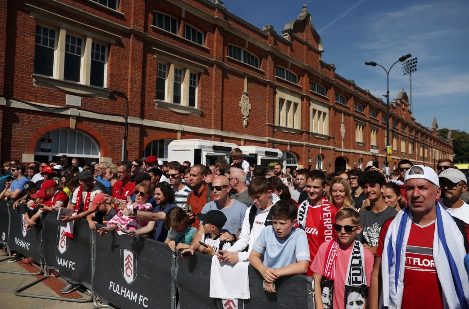 Many Fulham fans are unhappy with the ticket price hikes